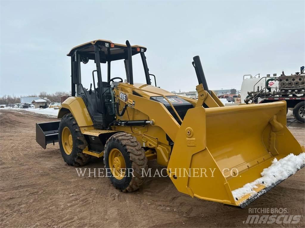CAT 415 IL Товарач със заден ексватор