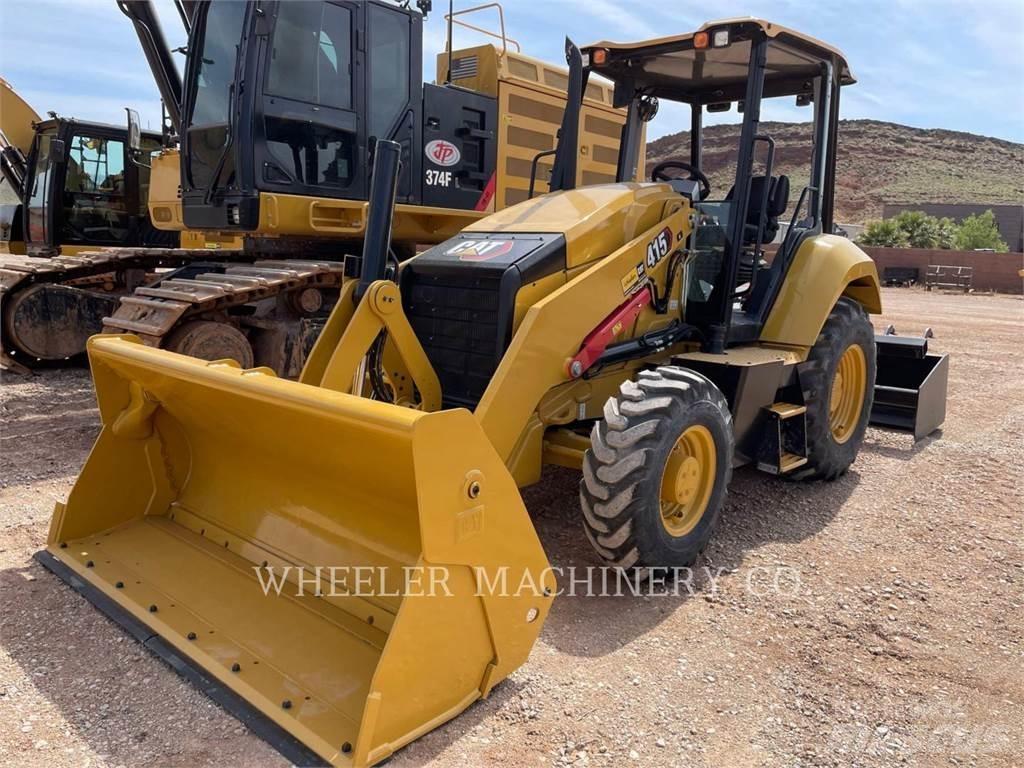 CAT 415 IL Товарач със заден ексватор
