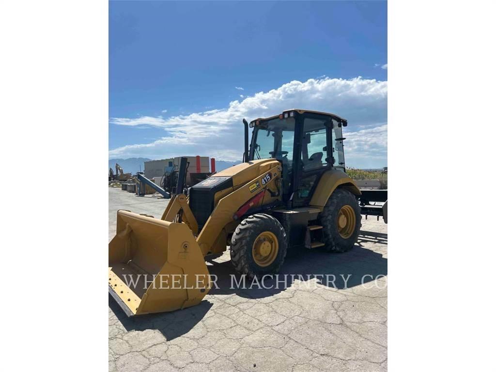 CAT 415 IL CAB Товарач със заден ексватор