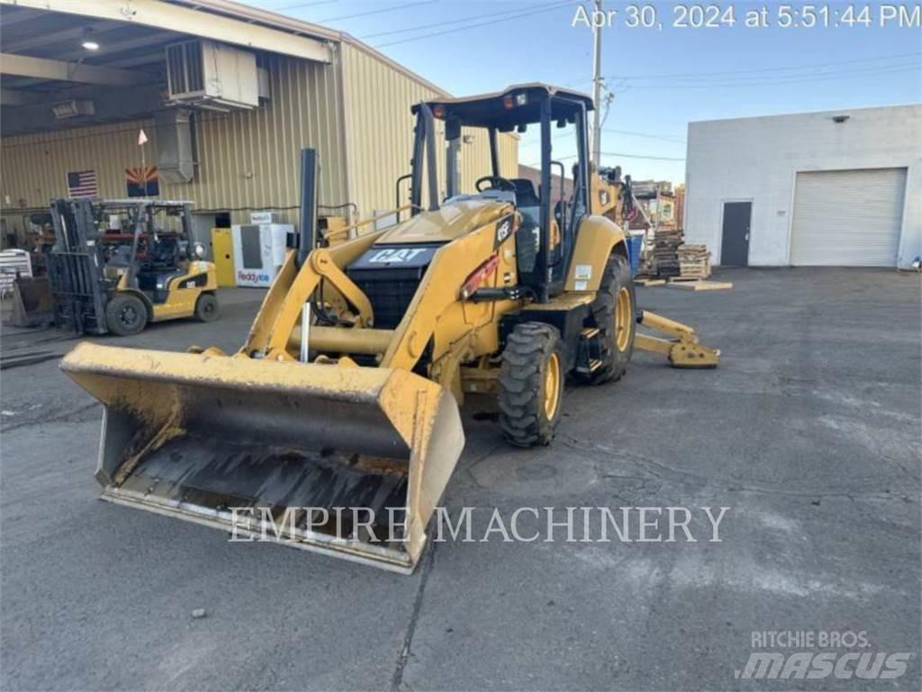 CAT 415F2 4EOP Товарач със заден ексватор