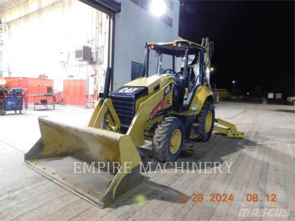 CAT 415F2 4EOP Товарач със заден ексватор