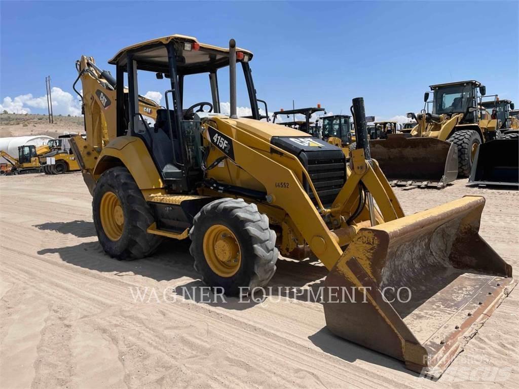 CAT 415F2 4WD Товарач със заден ексватор