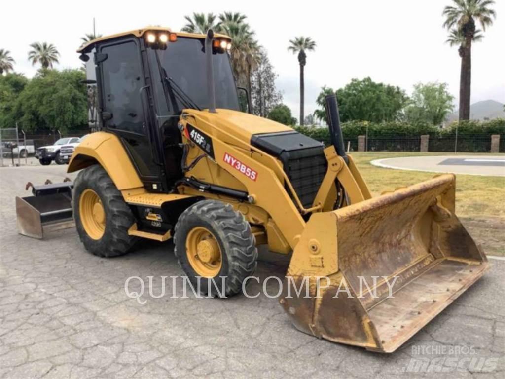 CAT 415F2 IL Товарач със заден ексватор