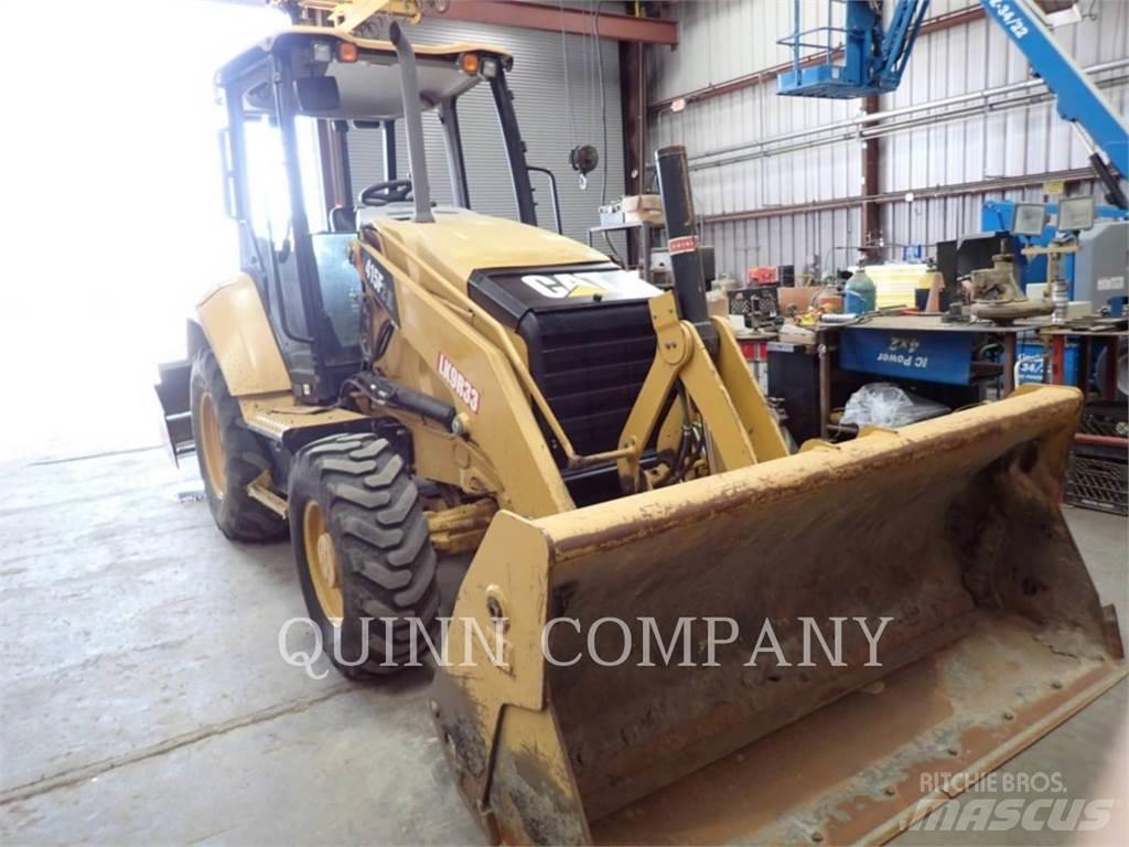 CAT 415F2 IL Товарач със заден ексватор