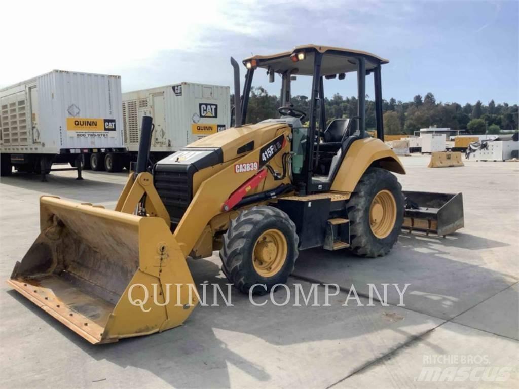 CAT 415F2 IL Товарач със заден ексватор