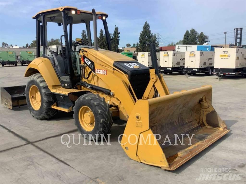 CAT 415F2 IL Товарач със заден ексватор