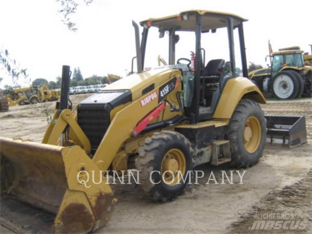 CAT 415F2 IL Товарач със заден ексватор