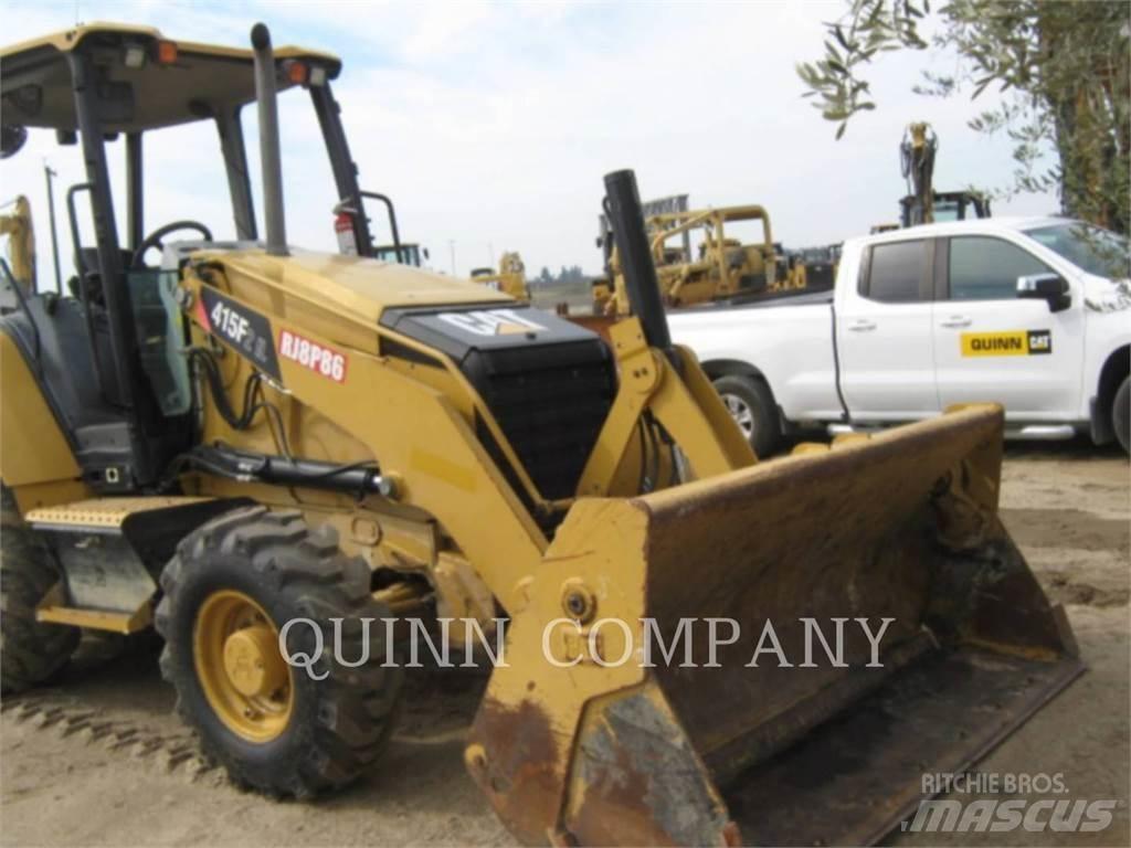 CAT 415F2 IL Товарач със заден ексватор