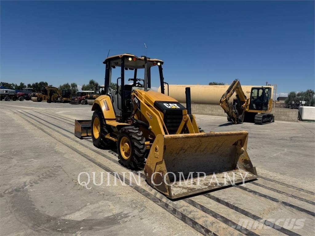 CAT 415F2 IL Товарач със заден ексватор