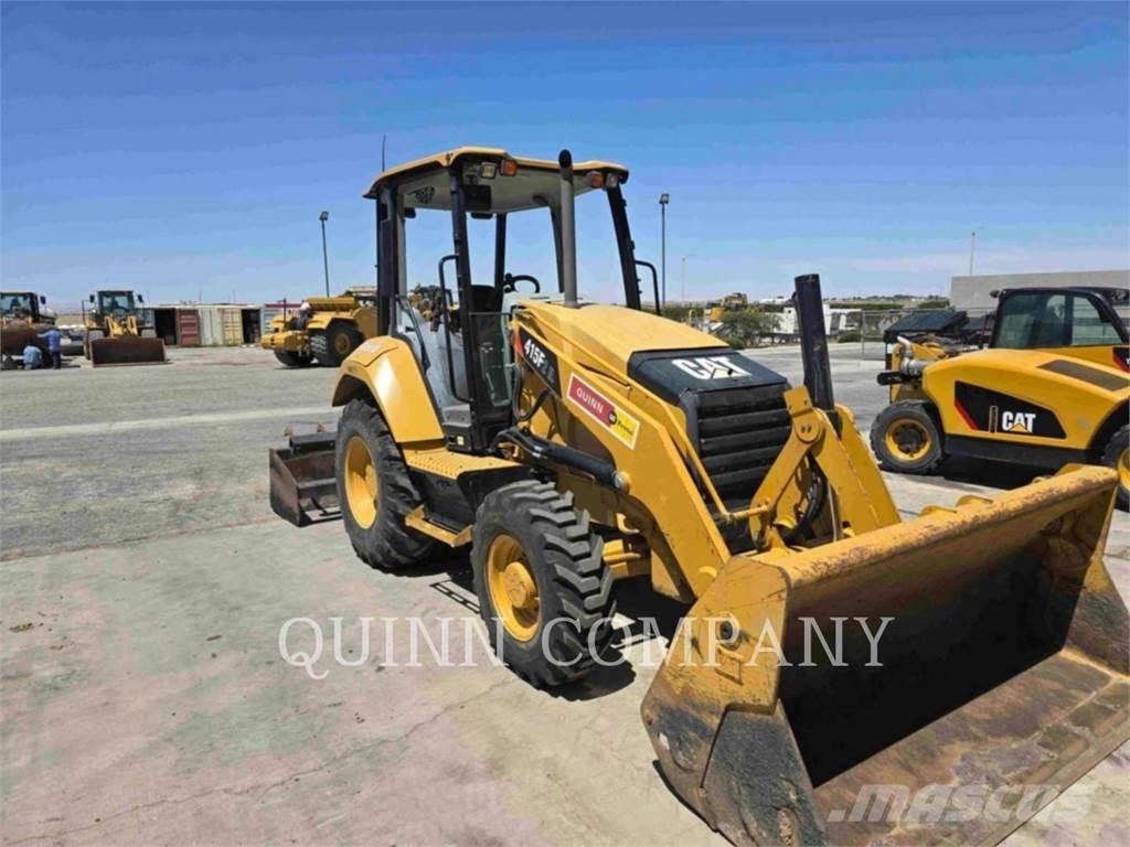 CAT 415F2 IL Товарач със заден ексватор