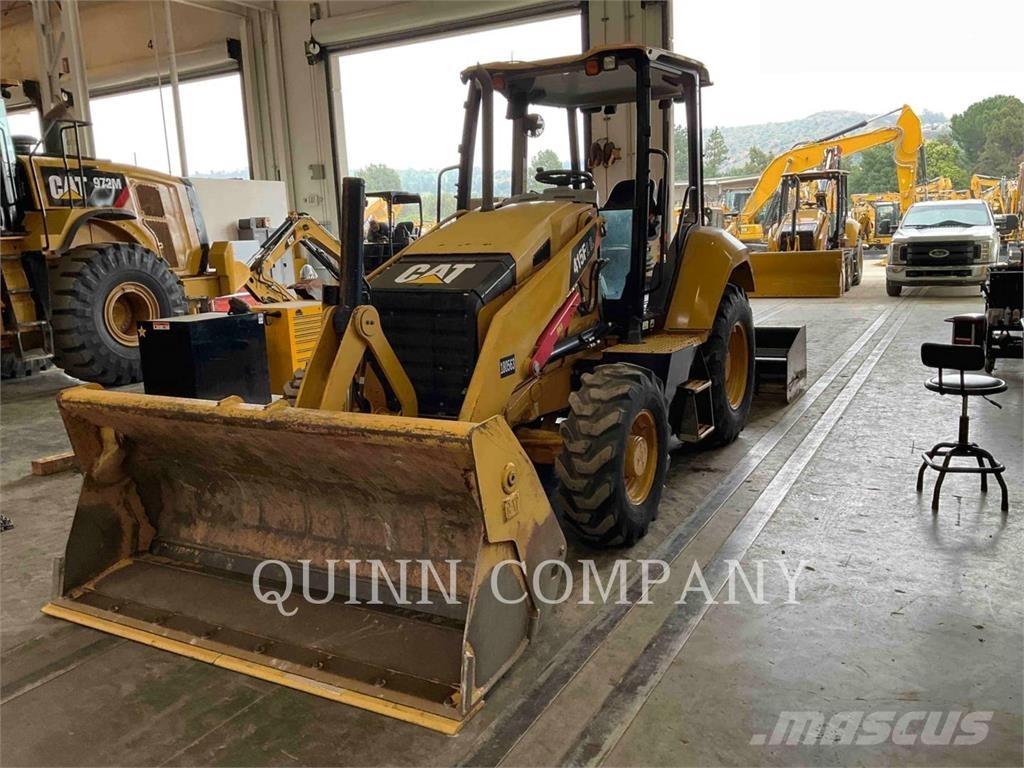 CAT 415F2IL Товарач със заден ексватор