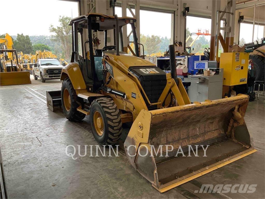CAT 415F2IL Товарач със заден ексватор
