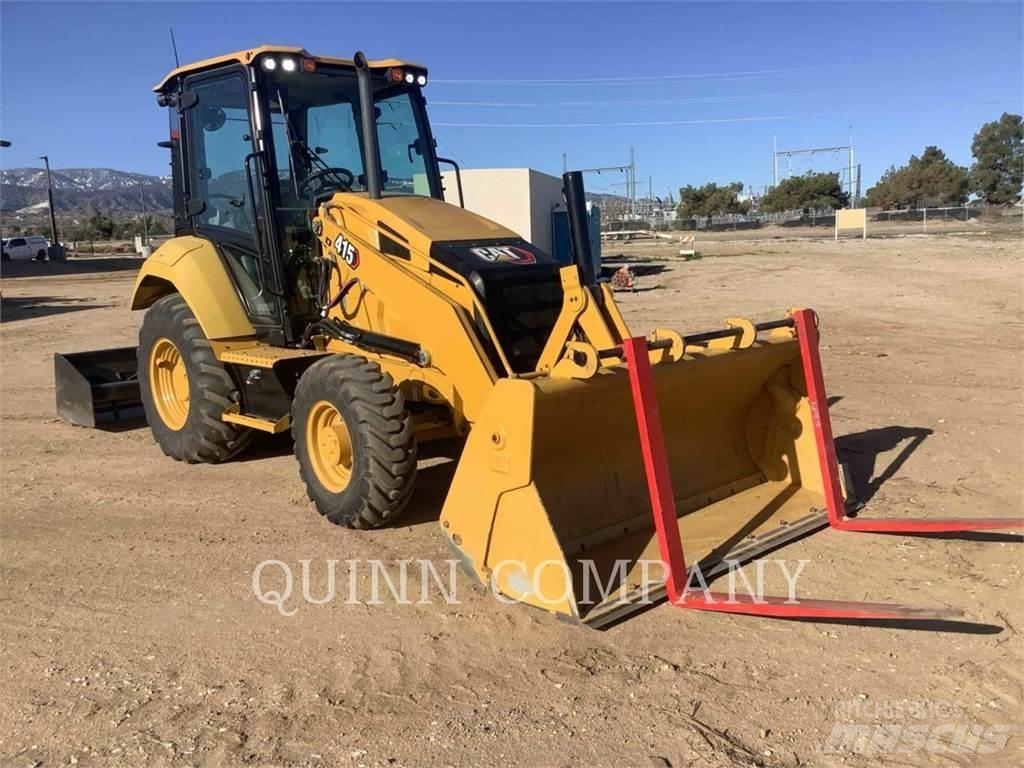 CAT 415IL Товарач със заден ексватор