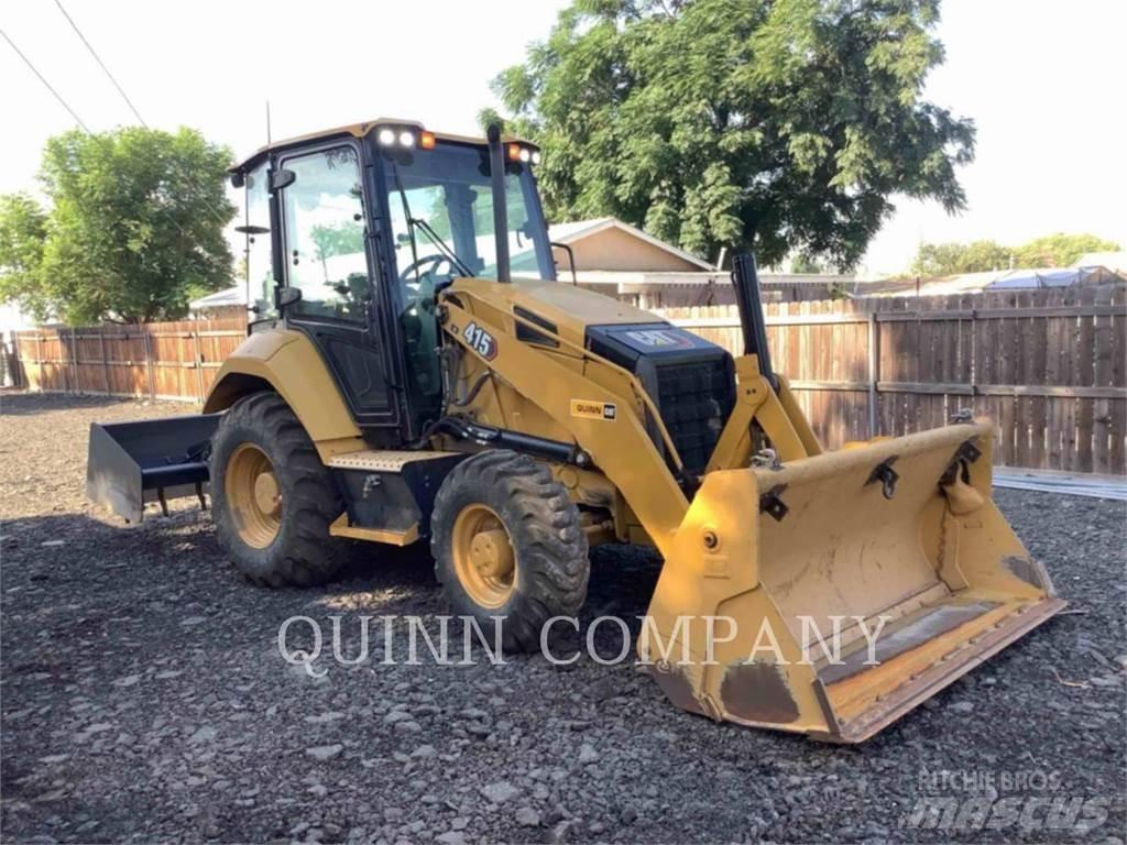 CAT 415IL Товарач със заден ексватор