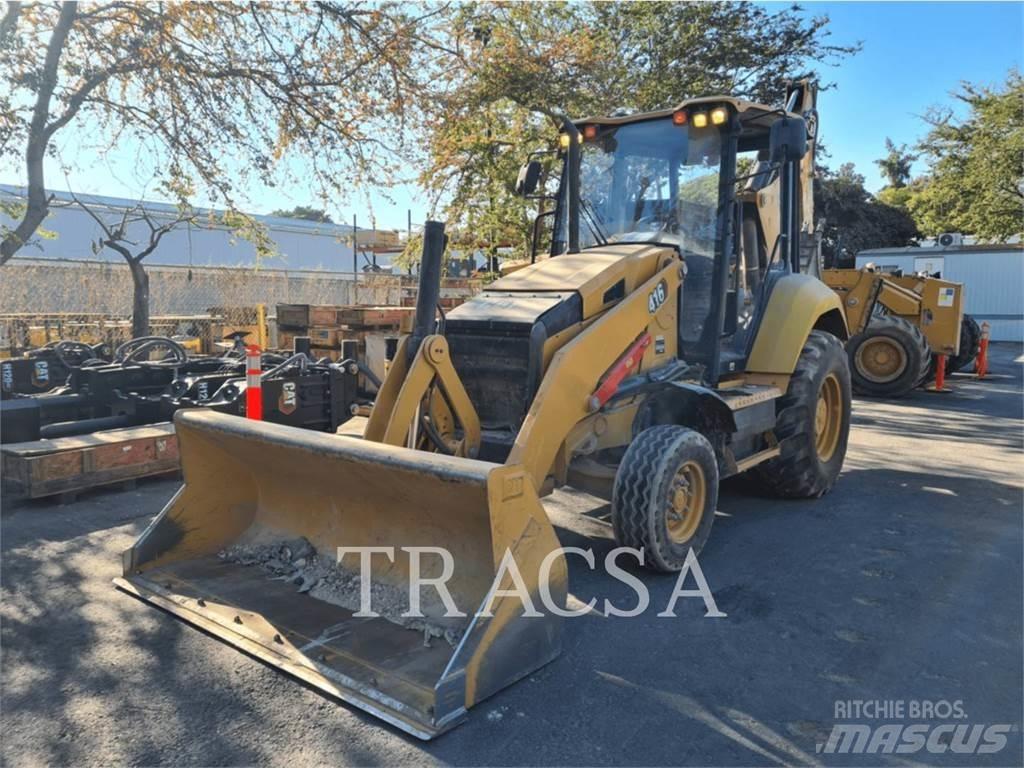 CAT 416 Товарач със заден ексватор