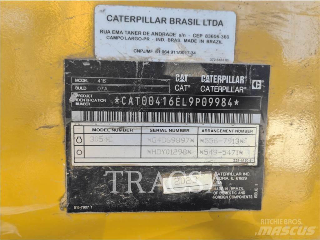 CAT 416 Товарач със заден ексватор