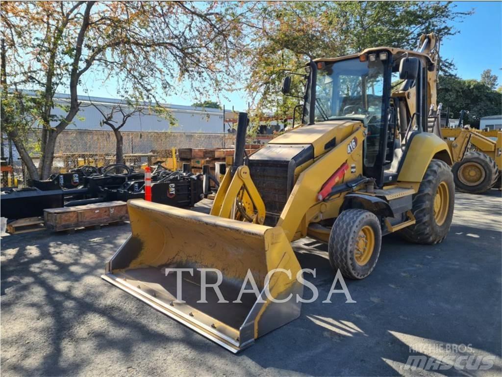 CAT 416 Товарач със заден ексватор