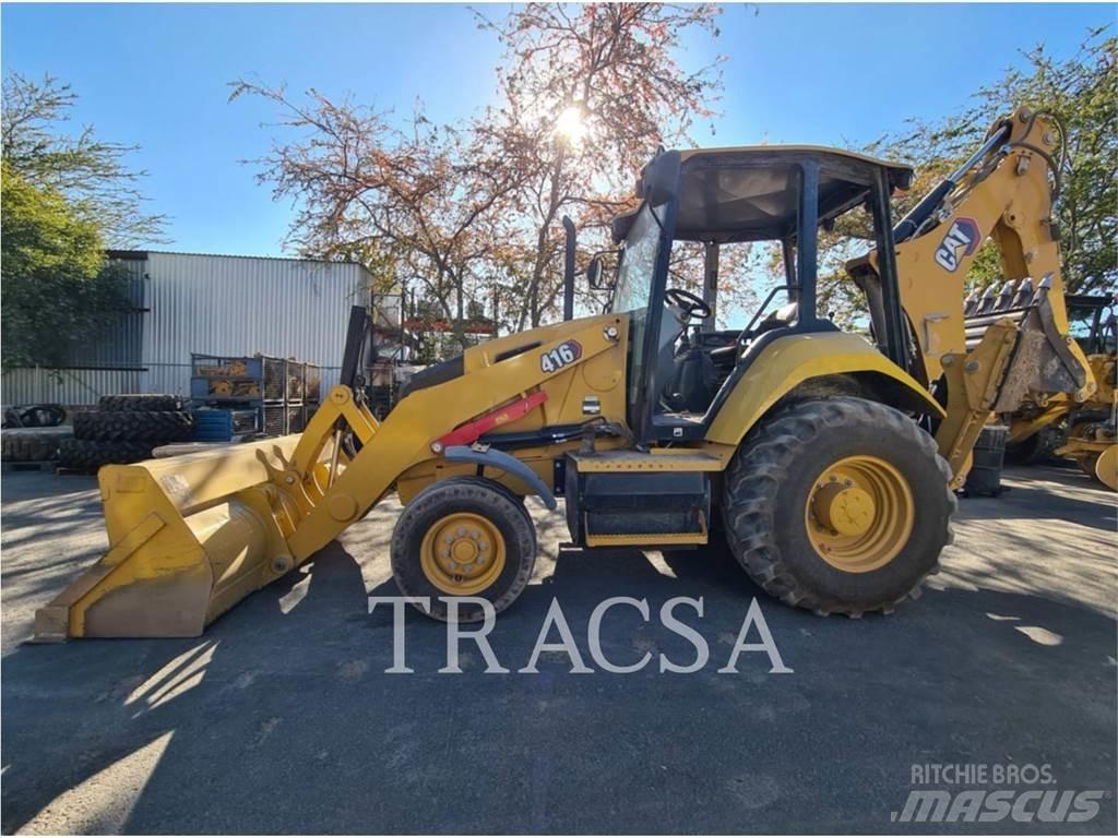 CAT 416 Товарач със заден ексватор
