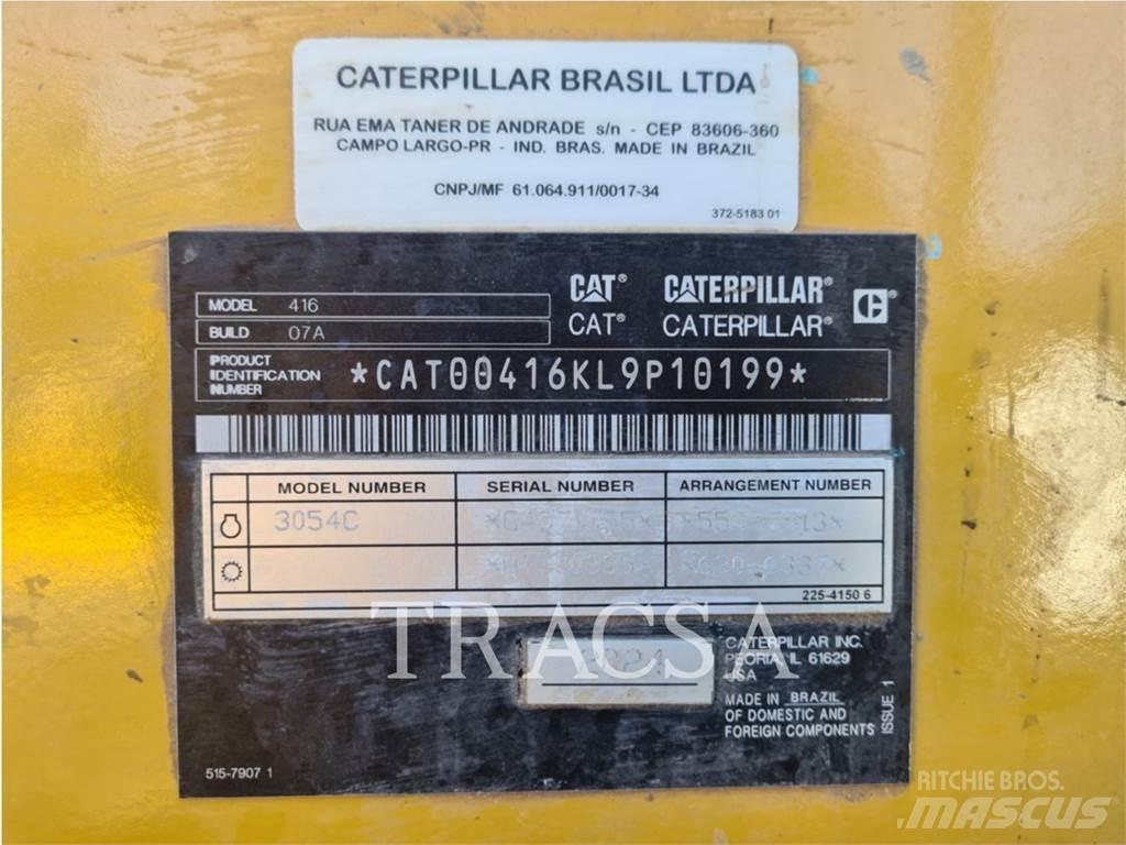 CAT 416 Товарач със заден ексватор