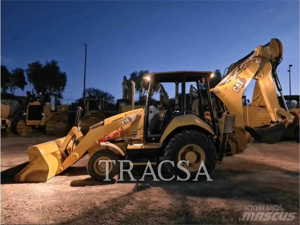 CAT 416 Товарач със заден ексватор