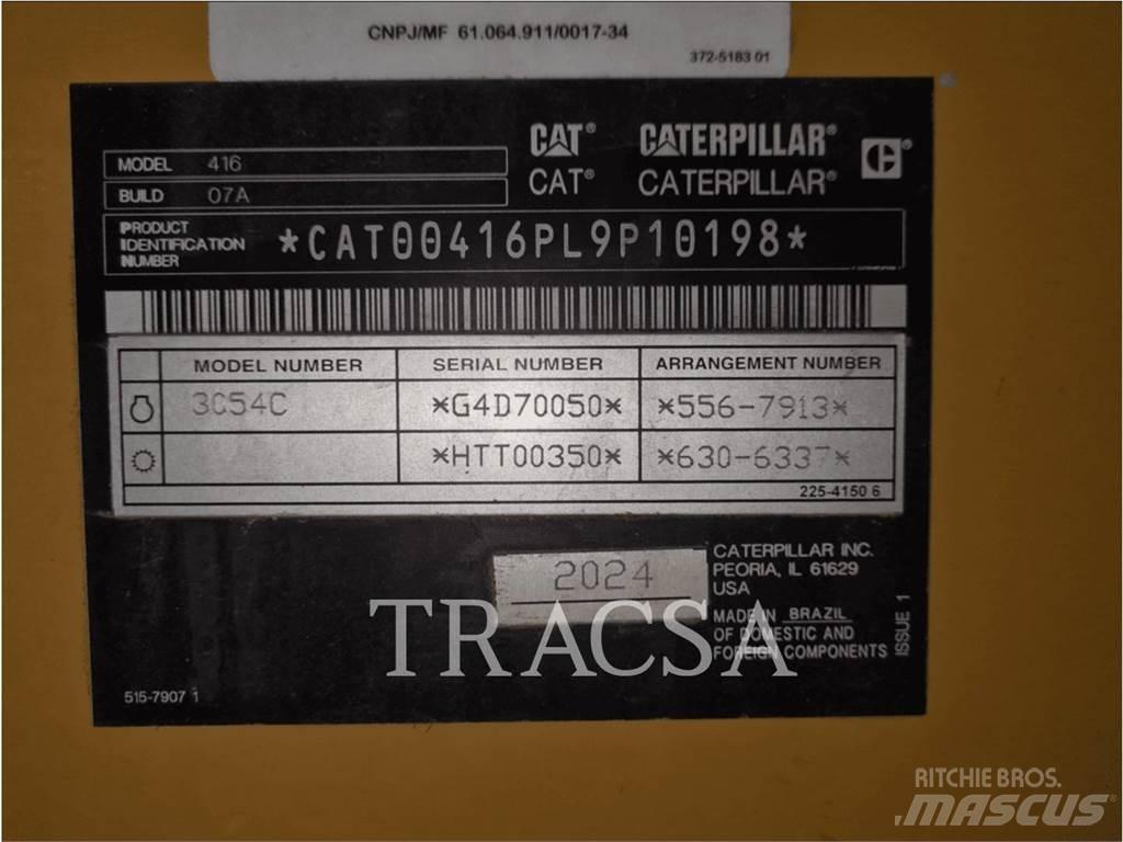 CAT 416 Товарач със заден ексватор