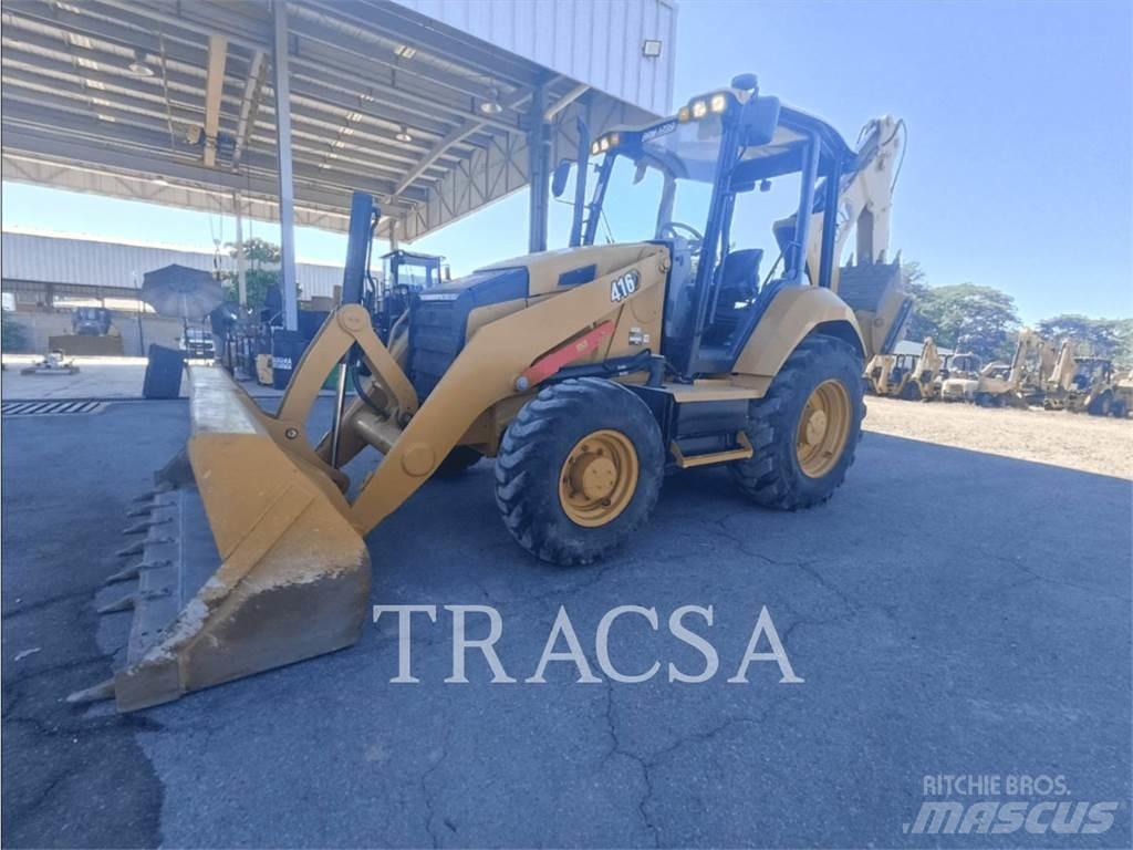 CAT 416 Товарач със заден ексватор