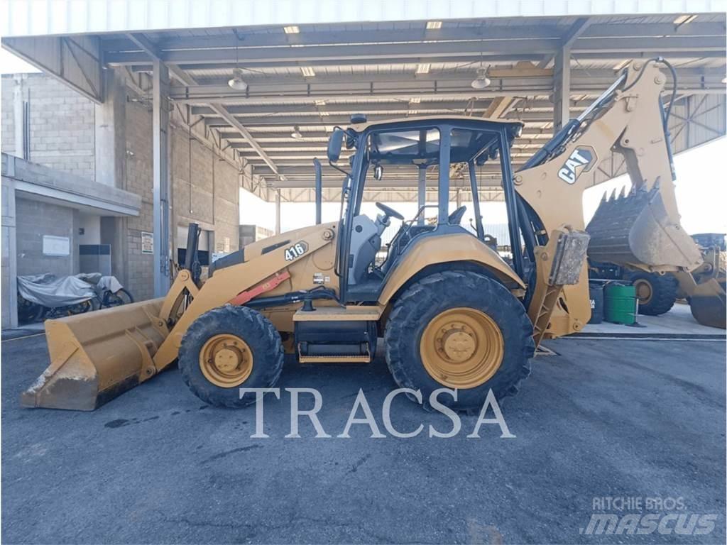 CAT 416 Товарач със заден ексватор