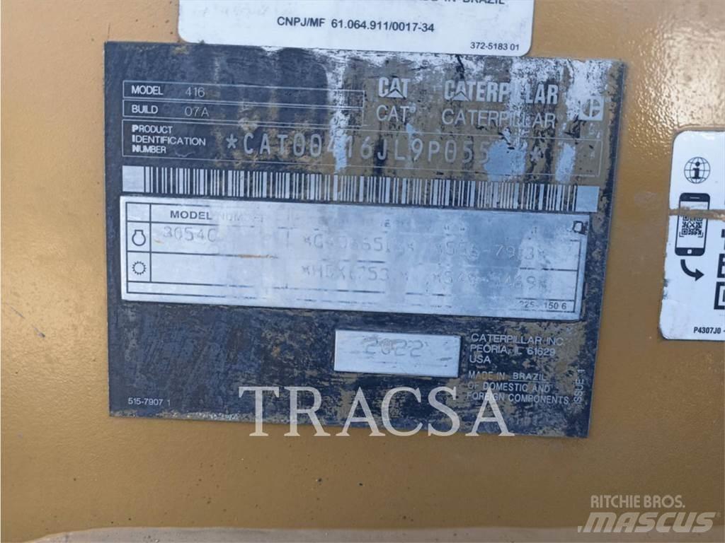 CAT 416 Товарач със заден ексватор