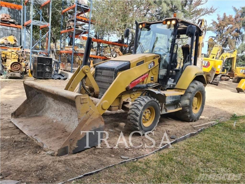 CAT 416 Товарач със заден ексватор