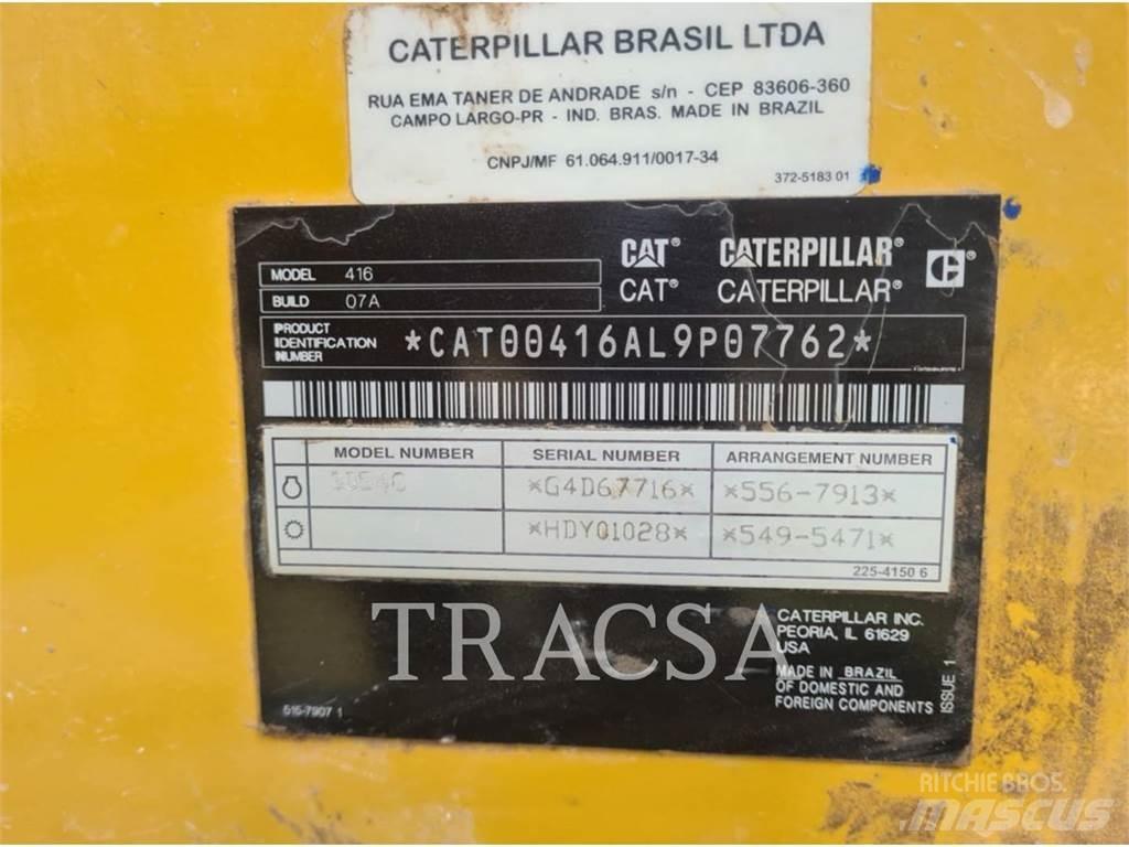 CAT 416 Товарач със заден ексватор