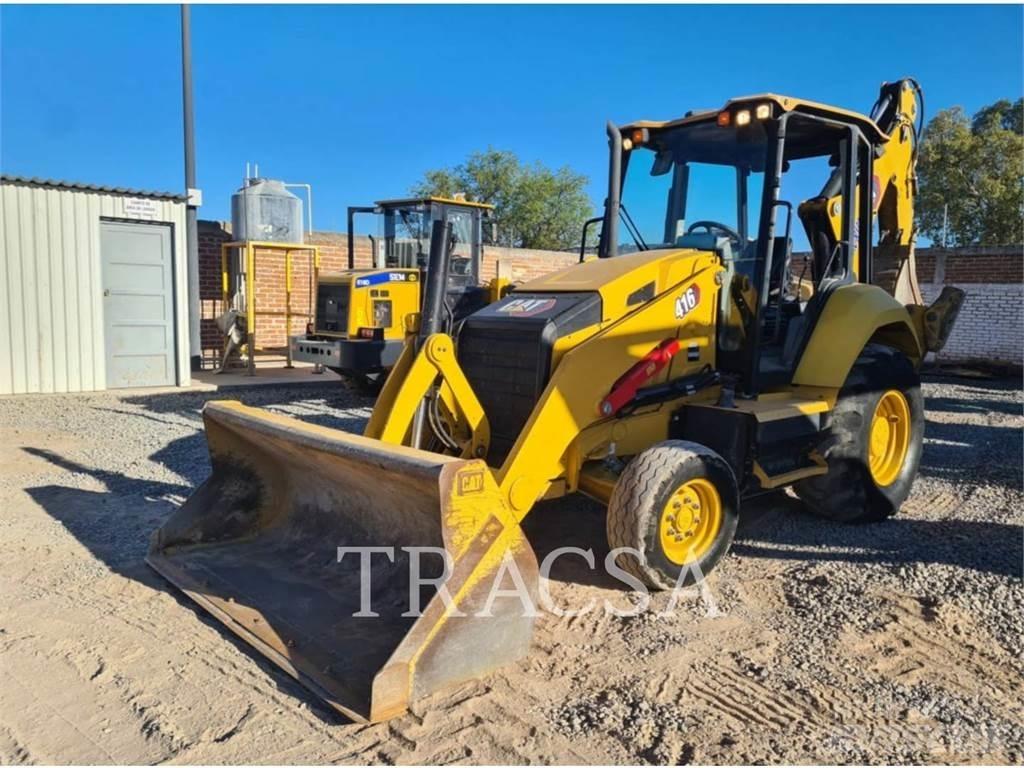 CAT 416 Товарач със заден ексватор
