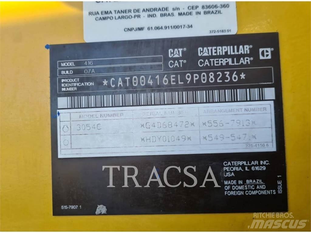 CAT 416 Товарач със заден ексватор