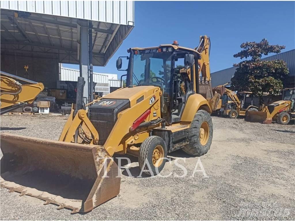 CAT 416 Товарач със заден ексватор