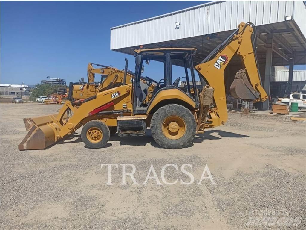 CAT 416 Товарач със заден ексватор