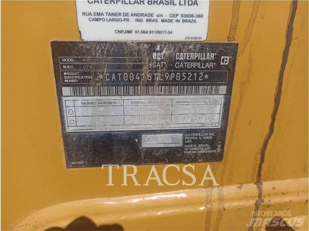 CAT 416 Товарач със заден ексватор