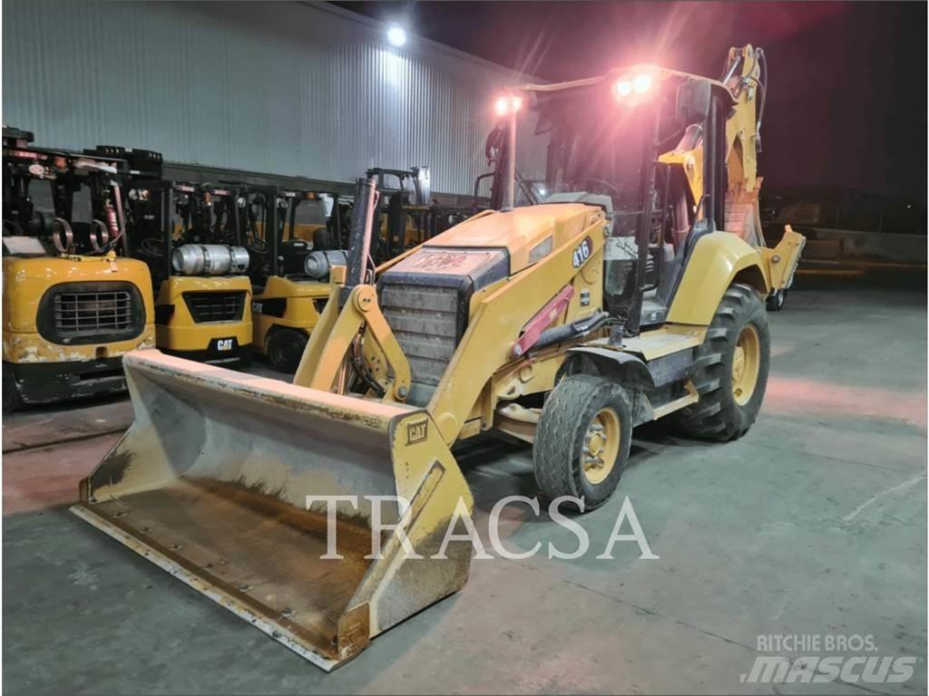 CAT 416 Товарач със заден ексватор