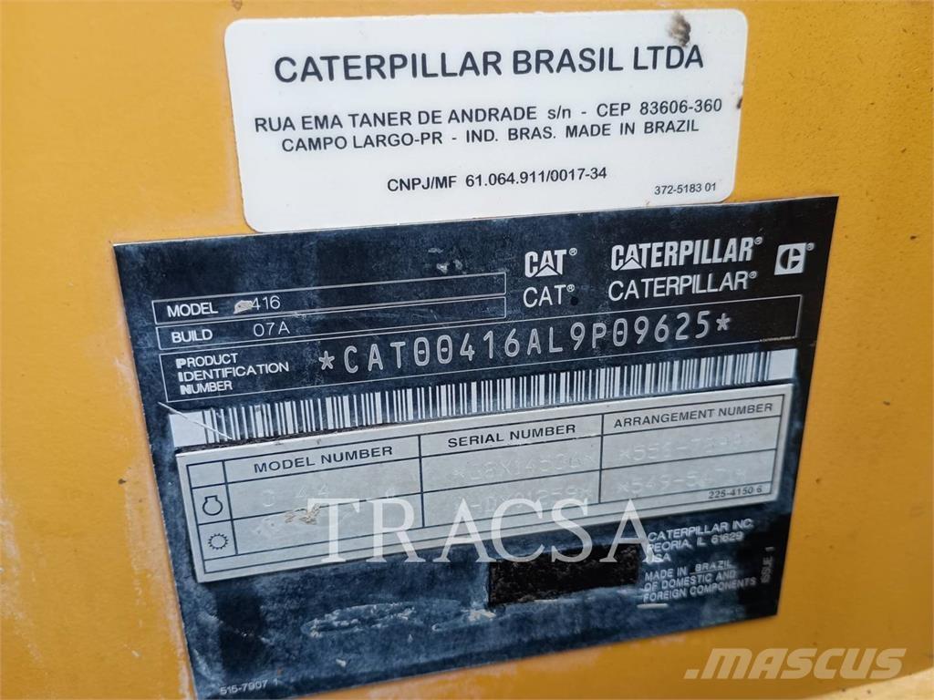 CAT 416 Товарач със заден ексватор