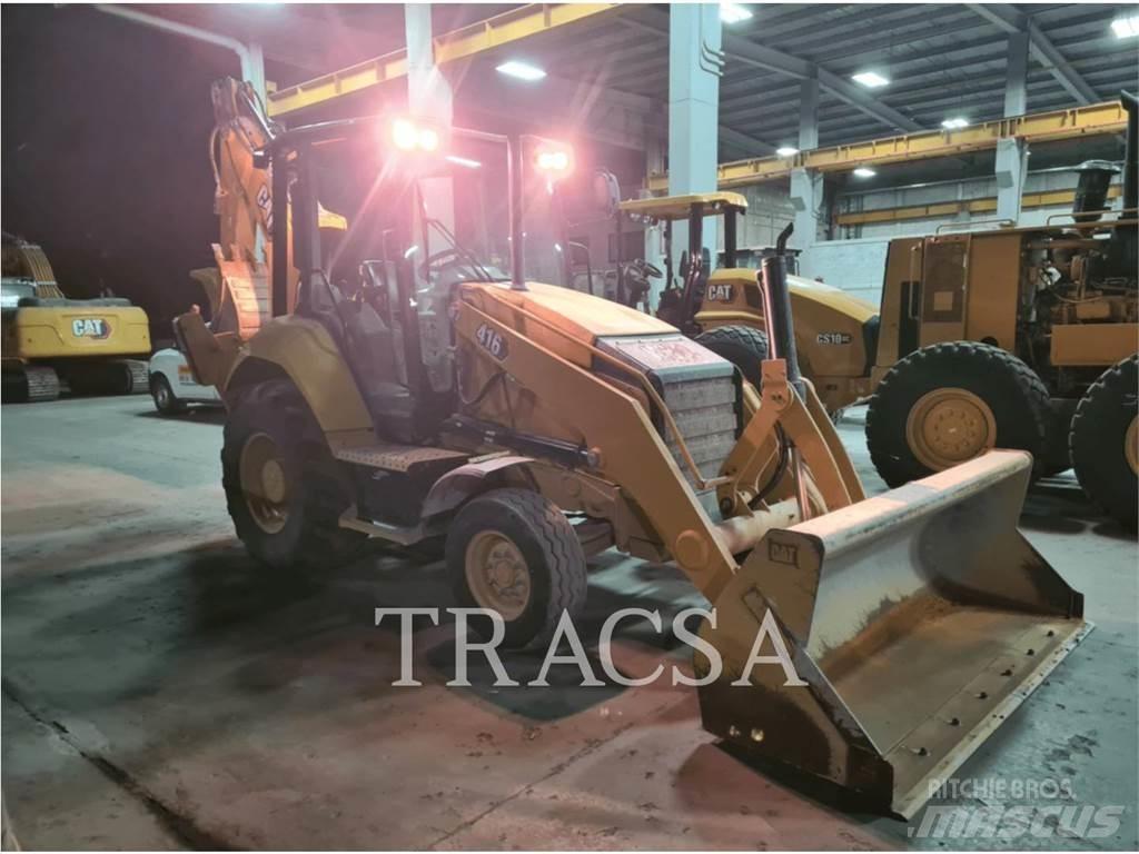 CAT 416 Товарач със заден ексватор
