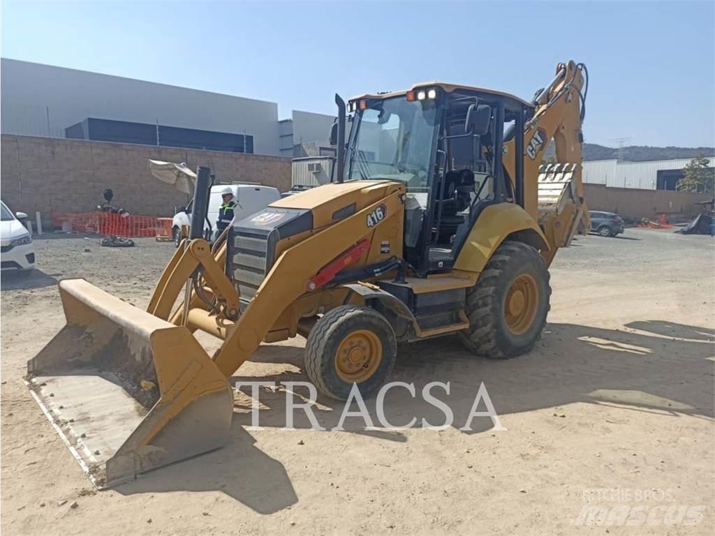 CAT 416 Товарач със заден ексватор