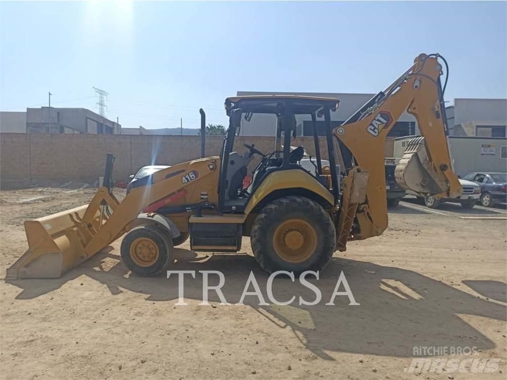 CAT 416 Товарач със заден ексватор