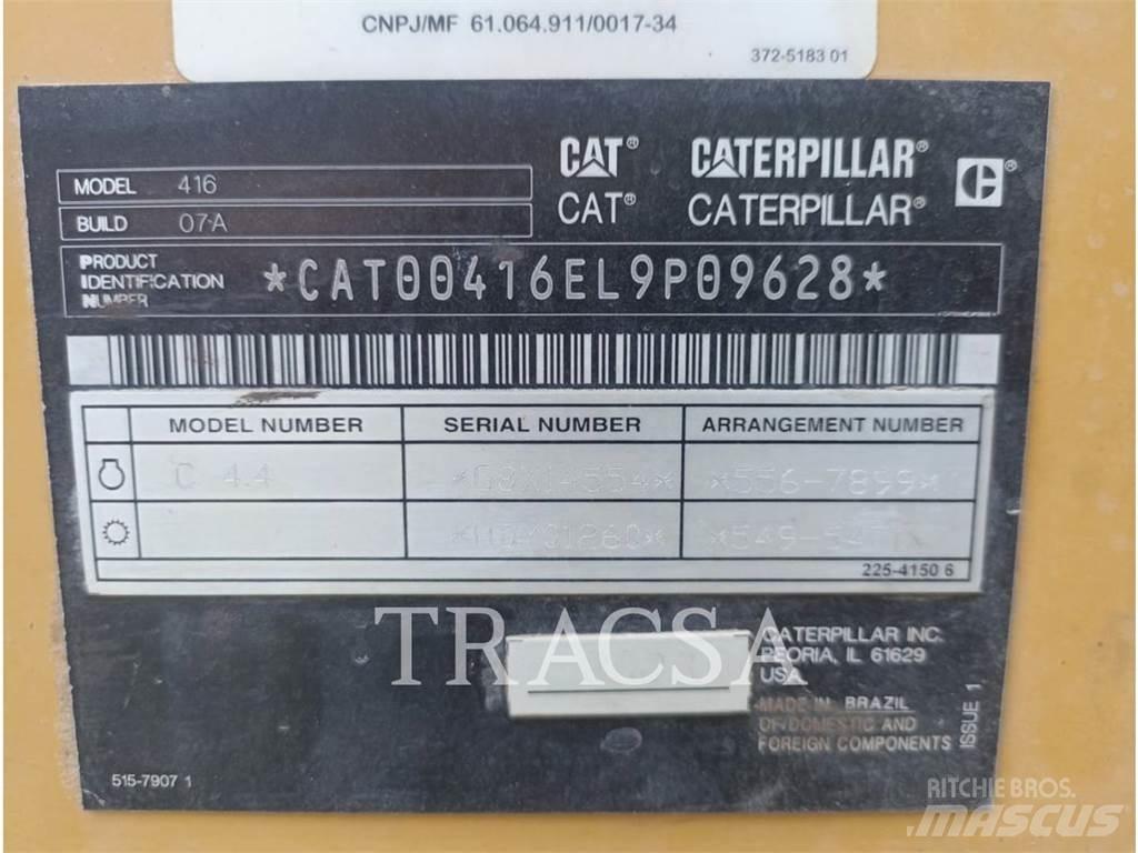 CAT 416 Товарач със заден ексватор