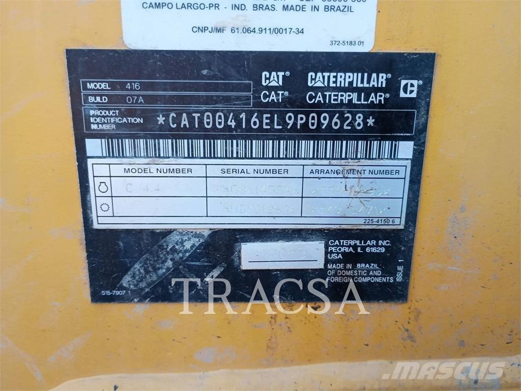 CAT 416 Товарач със заден ексватор