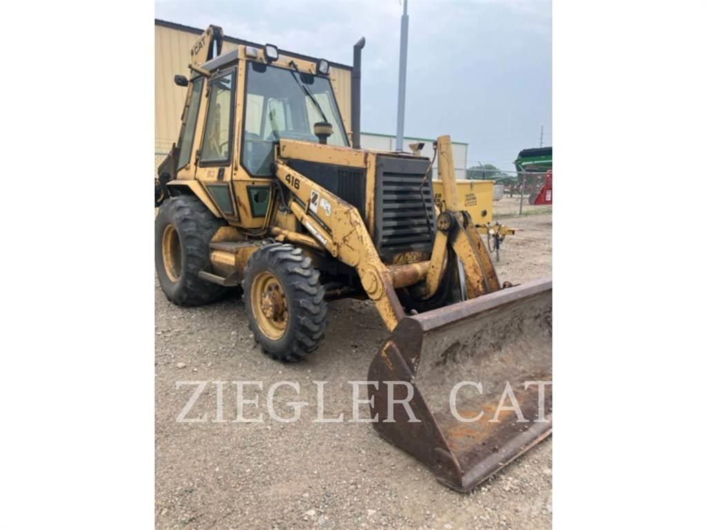 CAT 416 Товарач със заден ексватор