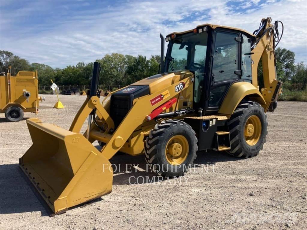 CAT 416-07 Товарач със заден ексватор