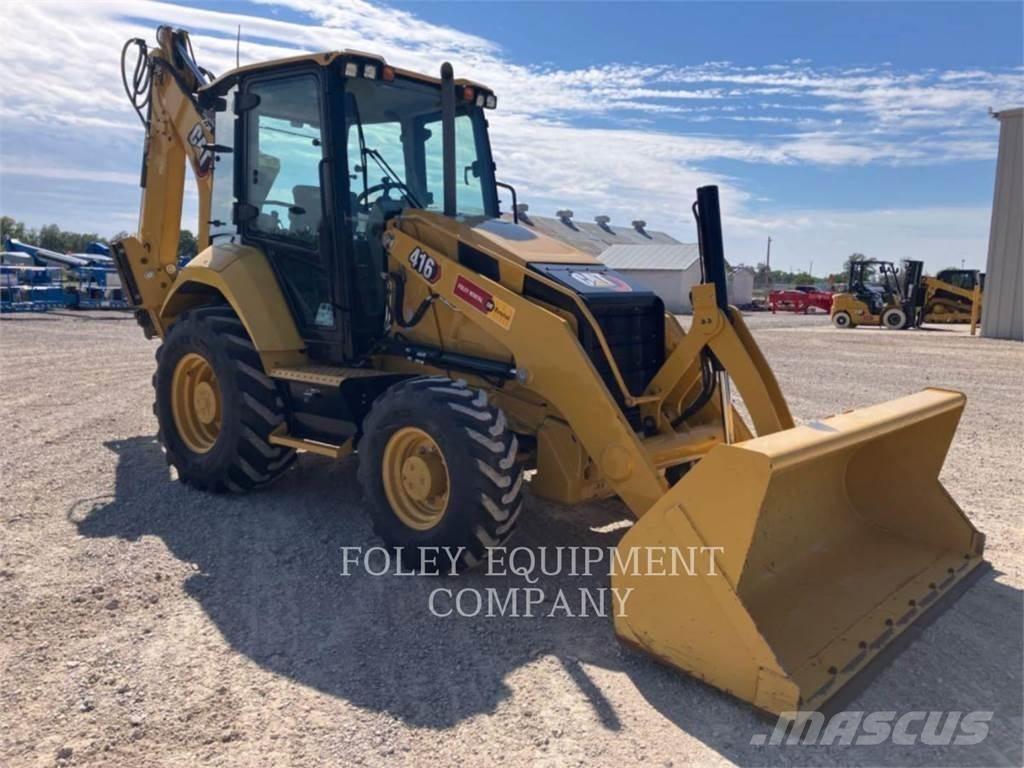 CAT 416-07 Товарач със заден ексватор