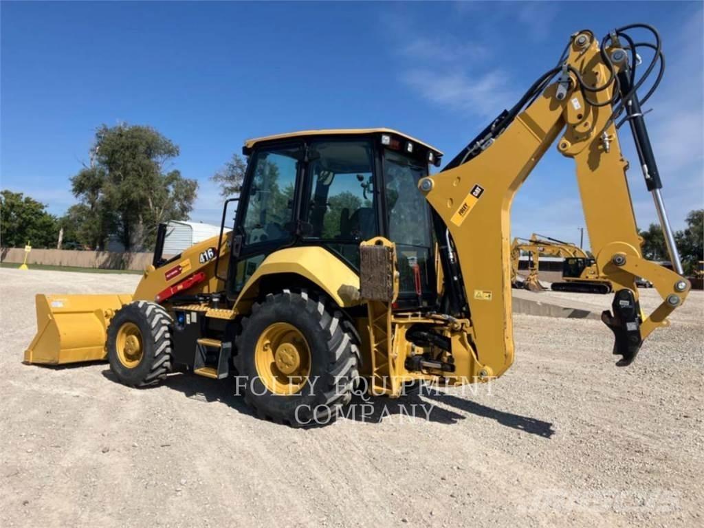 CAT 416-07 Товарач със заден ексватор