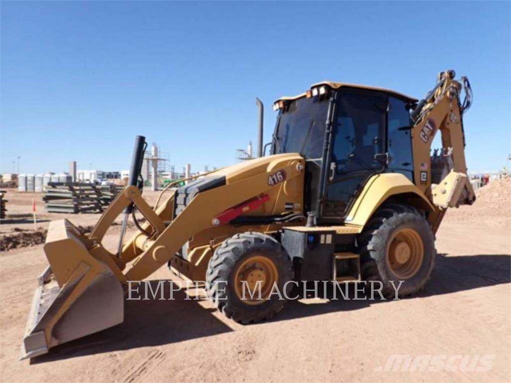 CAT 416-07 4EC Товарач със заден ексватор