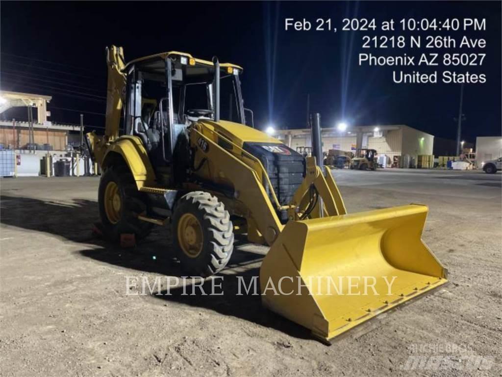 CAT 416-07 4SO Товарач със заден ексватор
