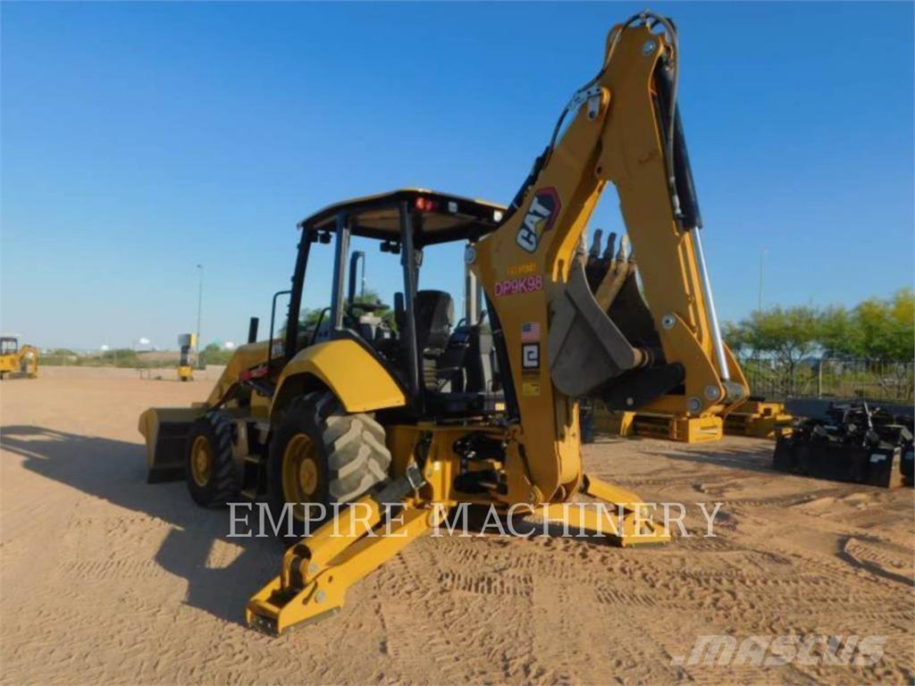 CAT 416-07 4SO Товарач със заден ексватор