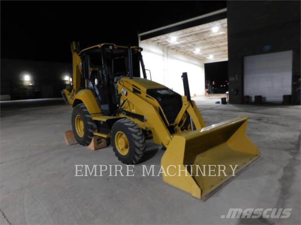 CAT 416-07 4SO Товарач със заден ексватор